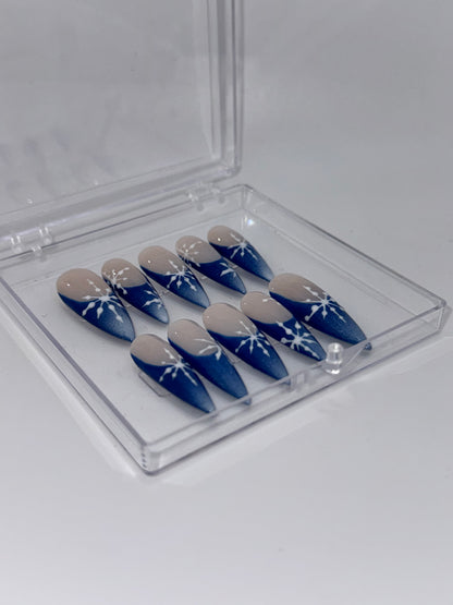 Blue ice elegance